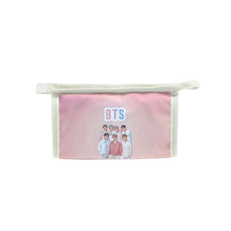 کیف لوازم آرایش زنانه مدل bts کد f287