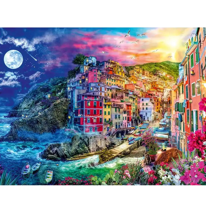 پازل 2000 تکه راونزبرگر مدل Colorful Cinque Terre کد 12000803