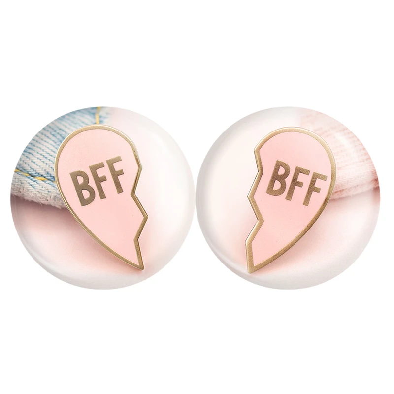 مگنت خندالو مدل بست فرند Best Friends کد A26 مجموعه 2 عددی