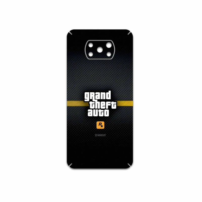 برچسب پوششی ماهوت مدل Gta-Game مناسب برای گوشی موبایل شیائومی Poco X3 Pro