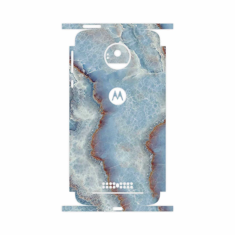 برچسب پوششی ماهوت مدل Blue Ocean Marble-FullSkin مناسب برای گوشی موبایل موتورولا Moto Z