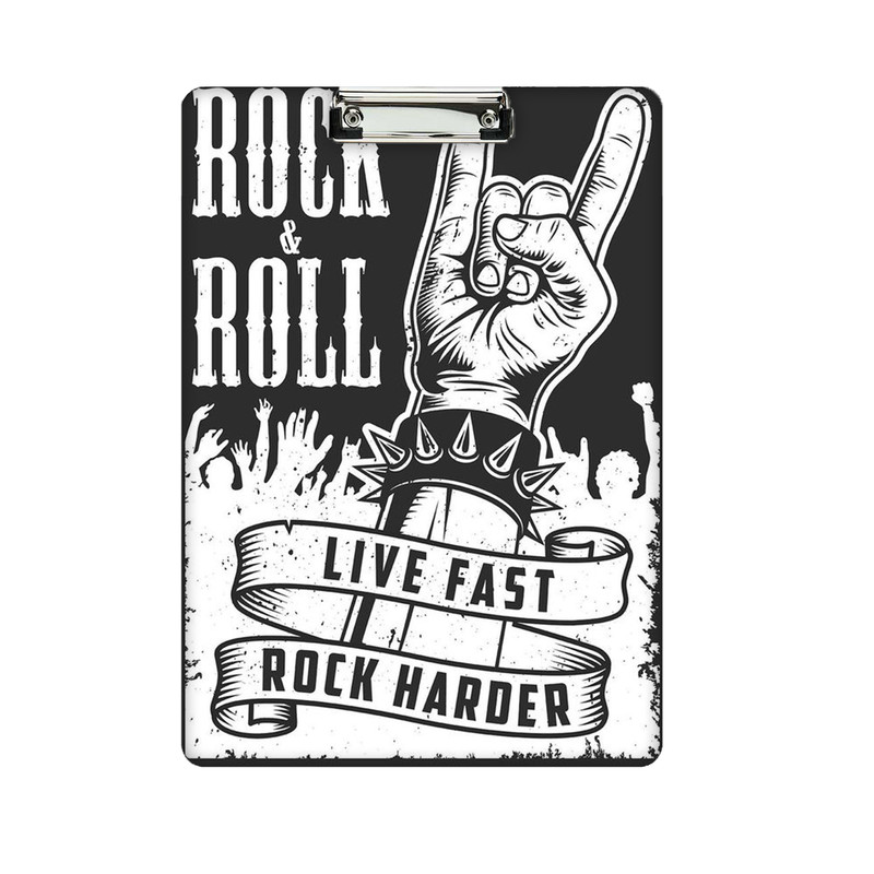 تخته شاسی طرح rock& roll کد 1589 سایز A4