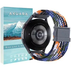 Akuara Magnetic Woven Band Suitable for Samsung Galaxy Watch 4/5/6/7/FE size 40/43/44/46/47 mm