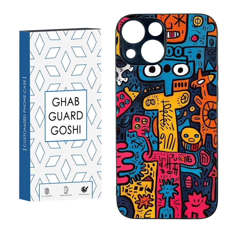 کاور قاب گارد گوشی طرح فانتزی کد TPU-173 مناسب برای گوشی موبایل اپل IPHONE 13 MINI