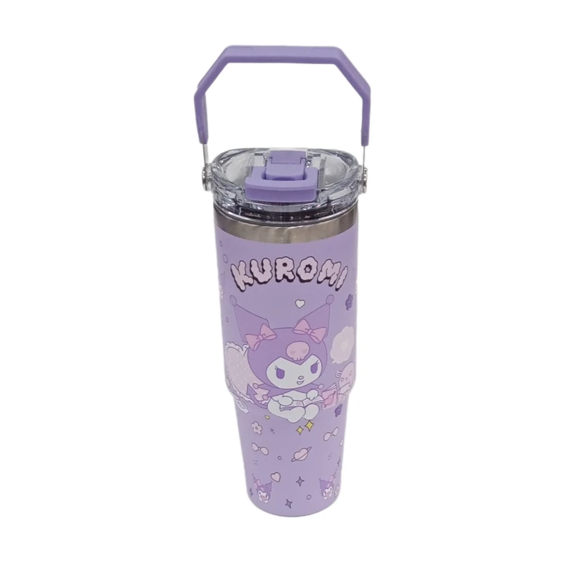 تراول ماگ مدل دو حالته طرح  کرومی گنجایش 1 لیتر