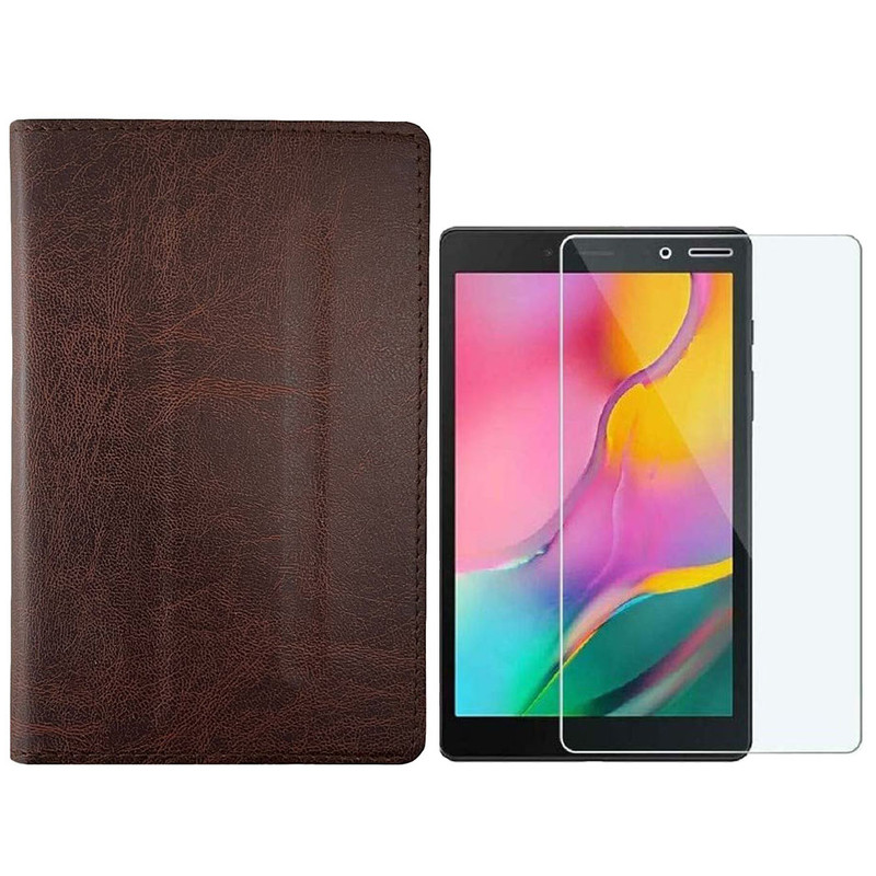 کیف کلاسوری مدل KG مناسب برای تبلت سامسونگ Galaxy Tab A 8.0 2019 LTE SM-T290 / T295 به همراه محافظ صفحه نمایش