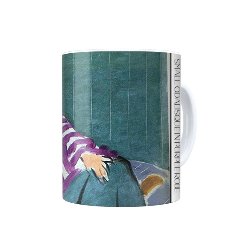 ماگ ترمه طراحان ایده مدل اودالیسک با عبای رنگی از ماتیس کد art0656