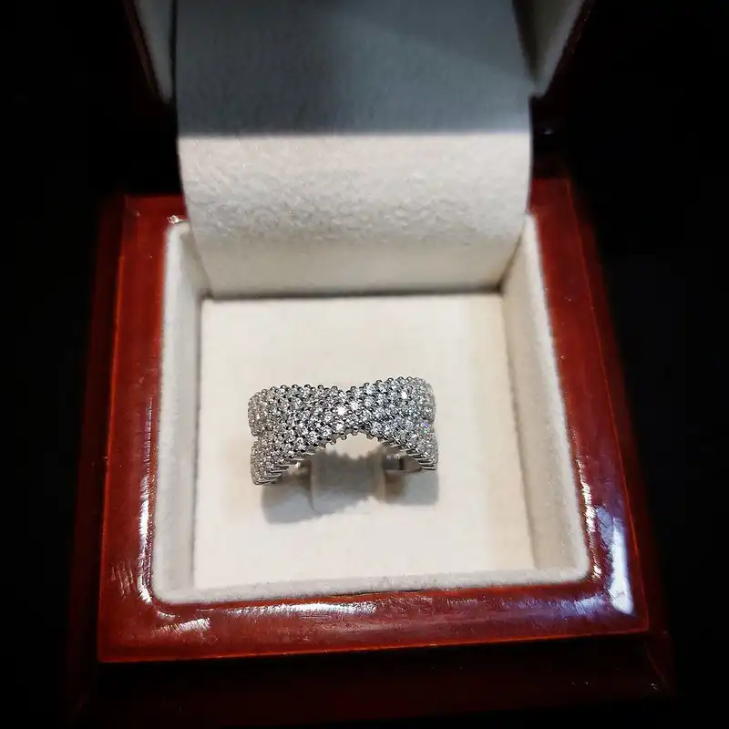 انگشتر نقره زنانه جی تی ای مدل نایس