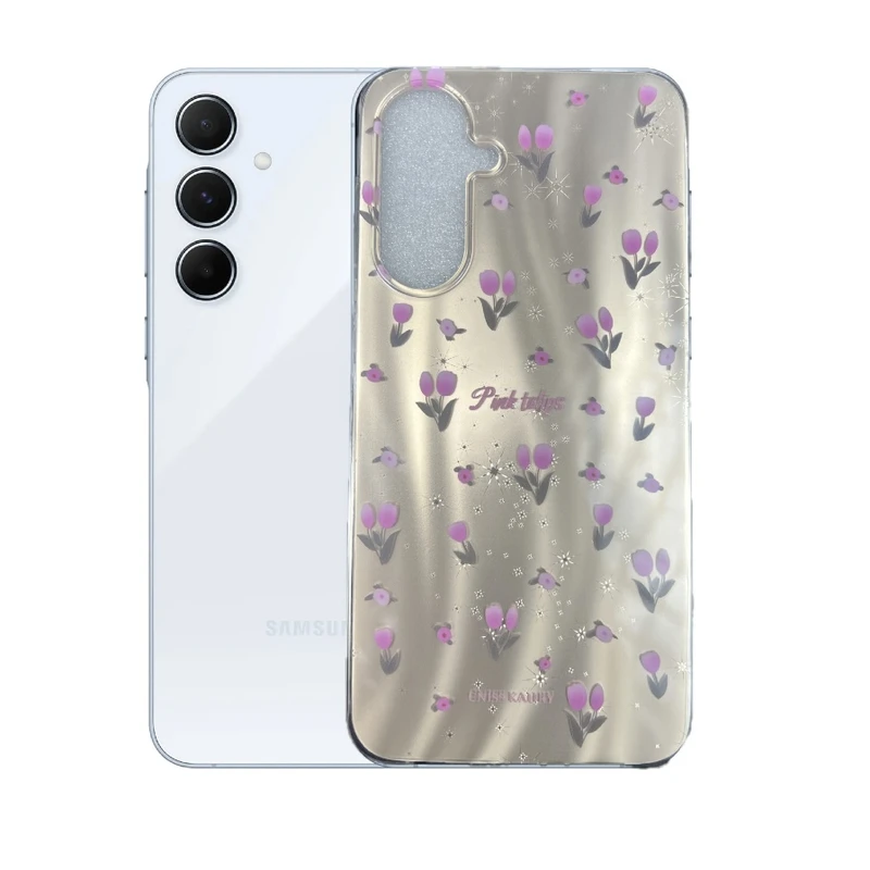 کاور طرح گل لاله مناسب برای گوشی موبایل سامسونگ Galaxy A17