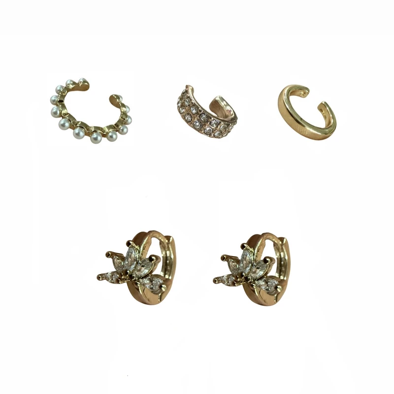 پیرسینگ گوش زنانه تاش مدل 246 بسته 5 عددی