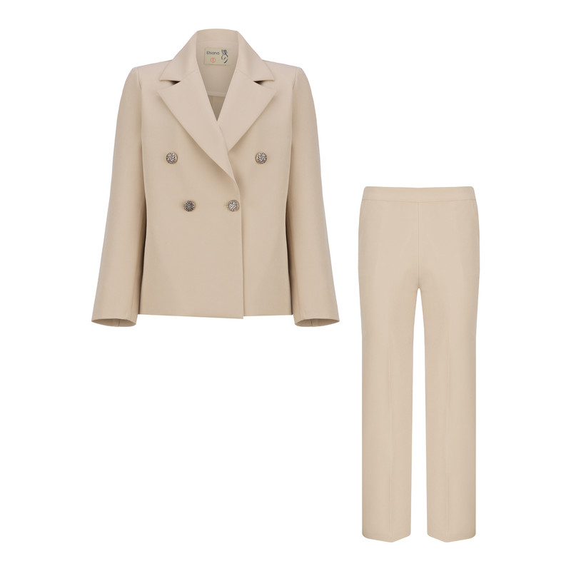 ست کت و شلوار زنانه السانا مدل سیلوانا کد 204308