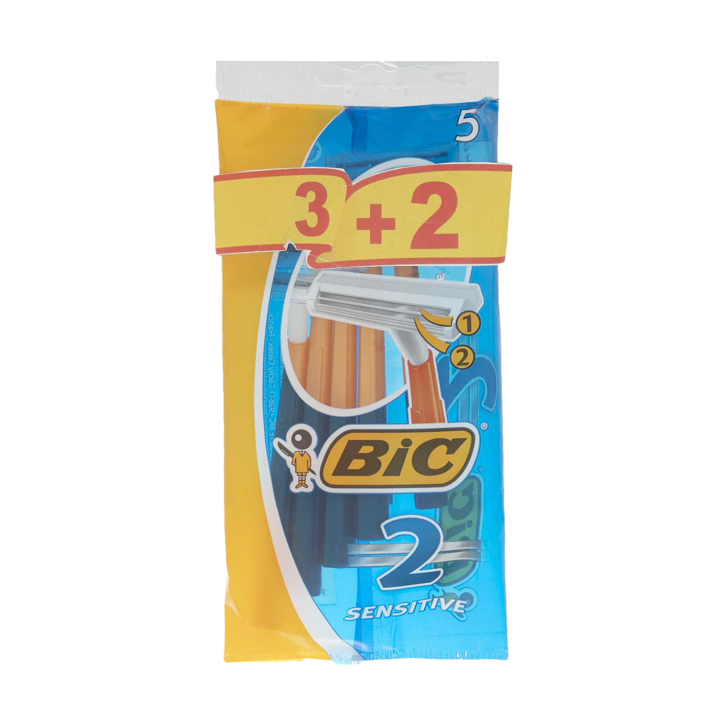 خود تراش بیک مدل Sensitive بسته 5 عددی خود تراش بیک مدل Sensitive بسته 5 عددی
