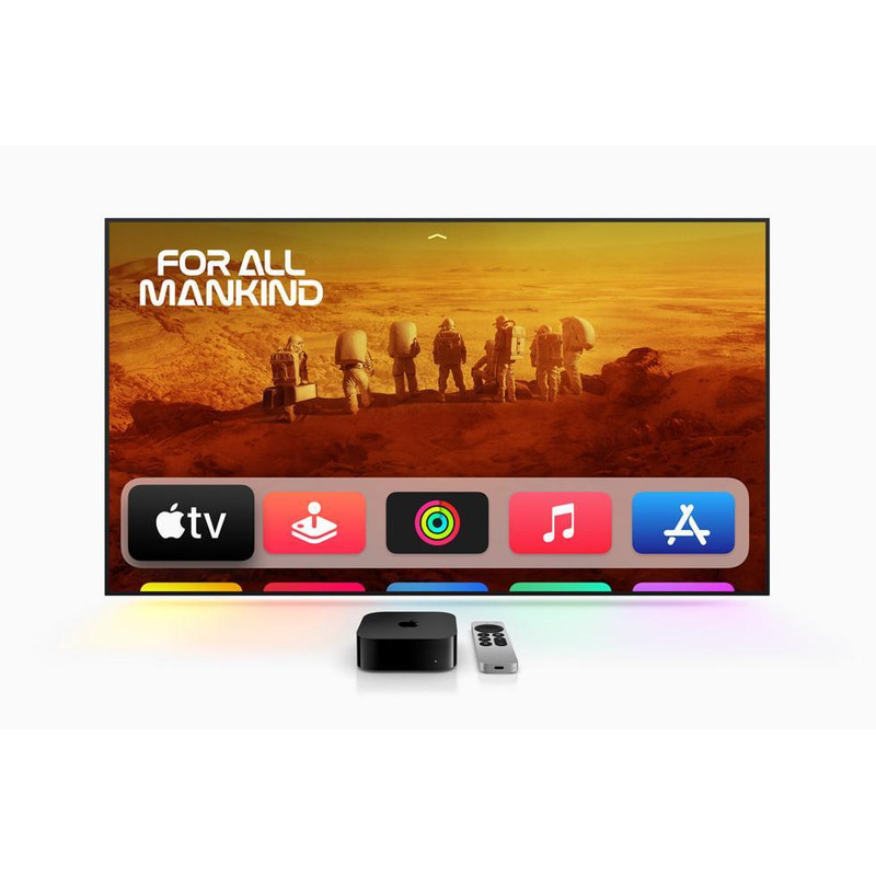 پخش کننده خانگی اپل مدل پخش کننده تلویزیون اپل مدل Apple TV 4K WiFi+Ethernet نسل هفتم – 128 گیگابایت