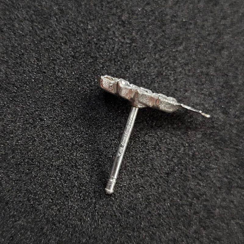 گوشواره نقره زنانه مدل درخت 4554