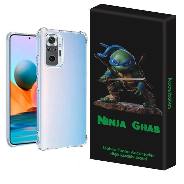 کاور نینجا قاب مدل ژله ای کپسول دار مناسب برای گوشی موبایل شیائومی Redmi Note 10 Pro