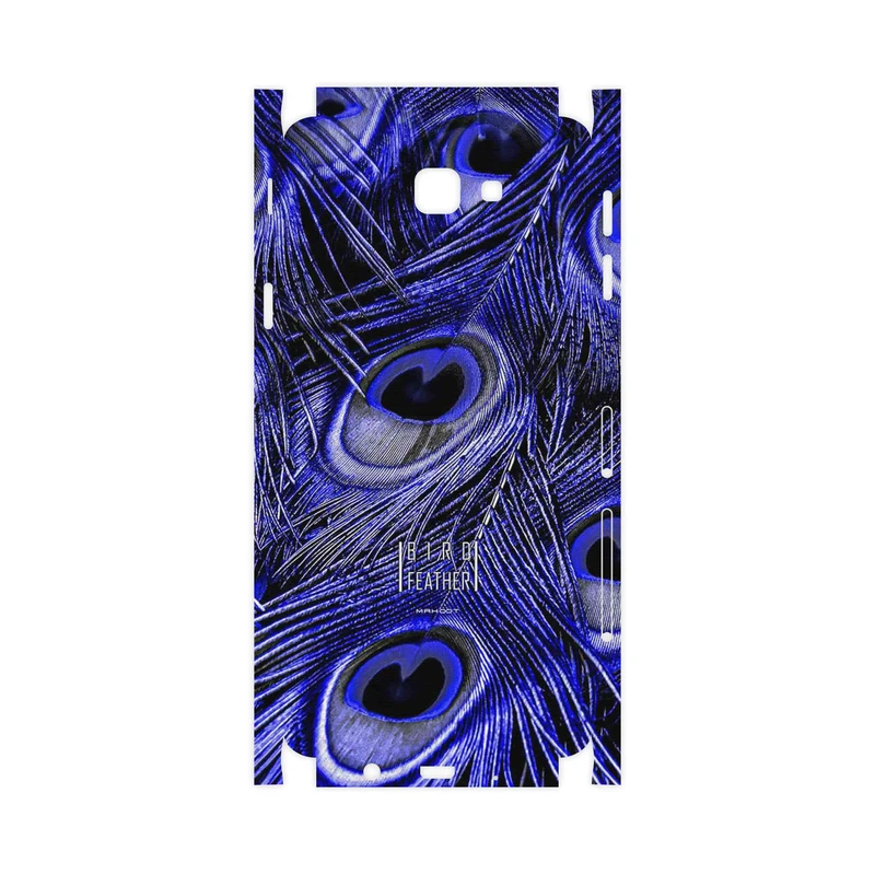 برچسب پوششی ماهوت مدل Purple Feather-FullSkin مناسب برای گوشی موبایل سامسونگ Galaxy J5 Prime