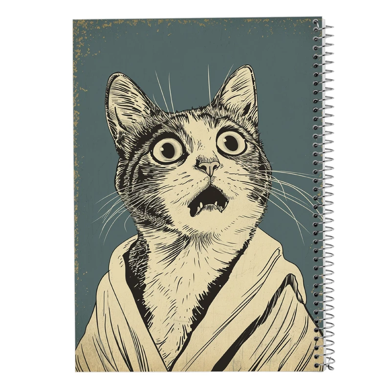 دفتر لیست خرید 50 برگ مدوپد مدل گربه کد DF14755