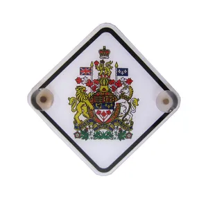 	 آرم پشت شیشه خودرو طرح ENG کد 610