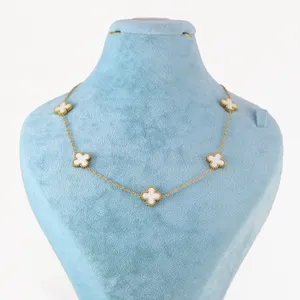 گردنبند زنانه مدل گل کد WW588