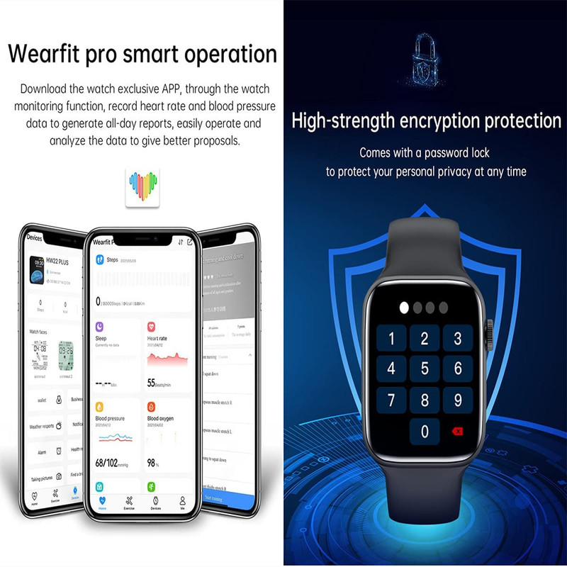 ساعت هوشمند مدل HW22 Pro Plus 3
