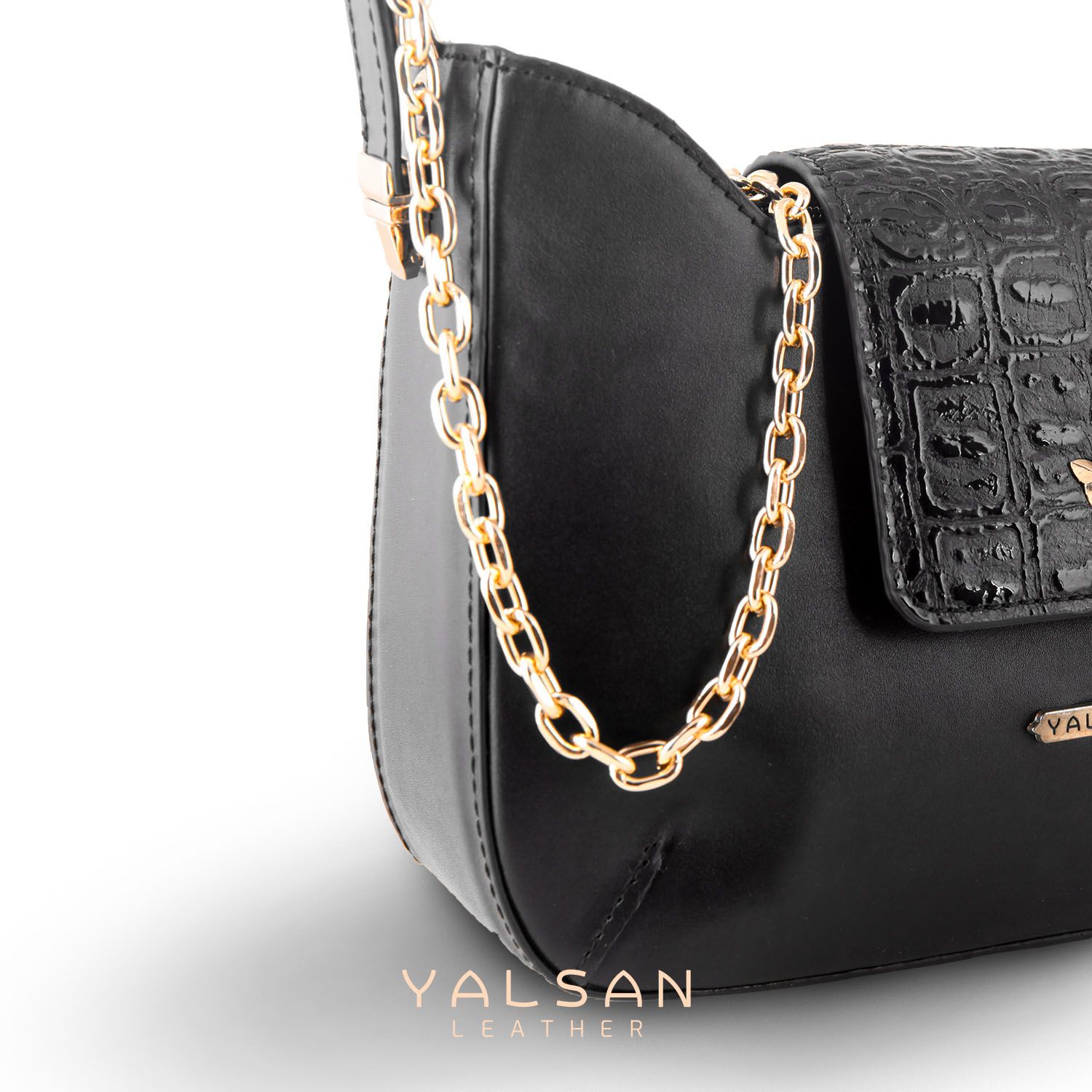 کیف رودوشی زنانه چرم یلسان مدل راشا کد GAN-104-msk -  - 6