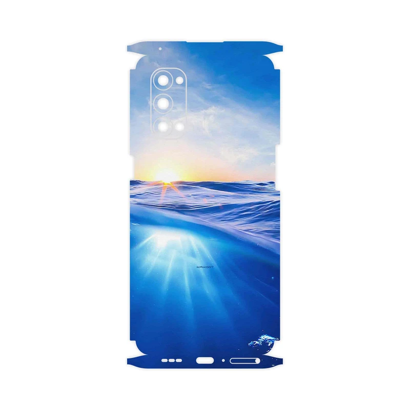 برچسب پوششی ماهوت مدل Ocean-FullSkin مناسب برای گوشی موبایل اپو Reno4 Pro 5G