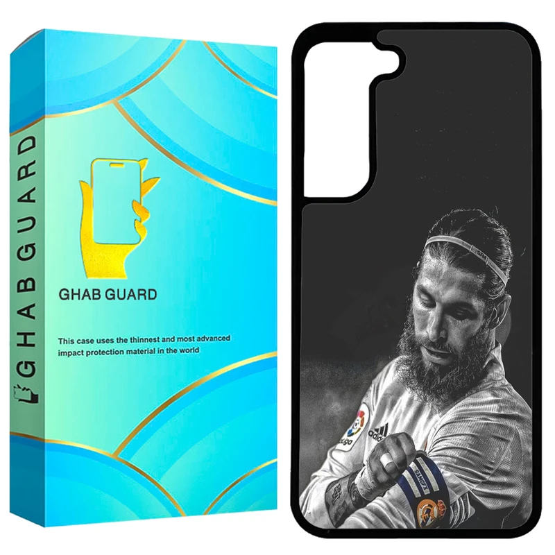 کاور قاب گارد طرح سرجیو راموس مدل GCHPA21F مناسب برای گوشی موبایل سامسونگ Galaxy S21 FE 5G