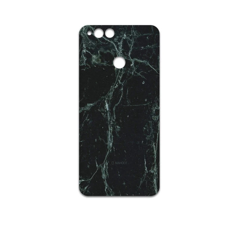 برچسب پوششی ماهوت مدل Graphite-Green-Marble مناسب برای گوشی موبایل آنر 7X