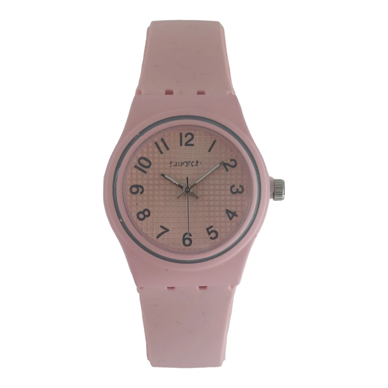 ساعت مچی عقربه ای زنانه مدل تک موتوره بند ژله ای SW CZ