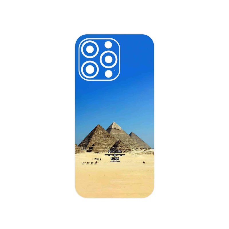 برچسب پوششی ماهوت مدل Pyramids of Egypt مناسب برای گوشی موبایل اپل iphone 13 Pro