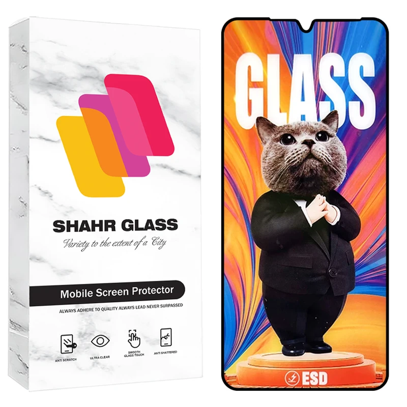 محافظ صفحه نمایش شهر گلس مدل SCATS20 مناسب برای گوشی موبایل سامسونگ Galaxy A22 5G / A14 4G / A14 5G / دوجی Doogee 100 4G  