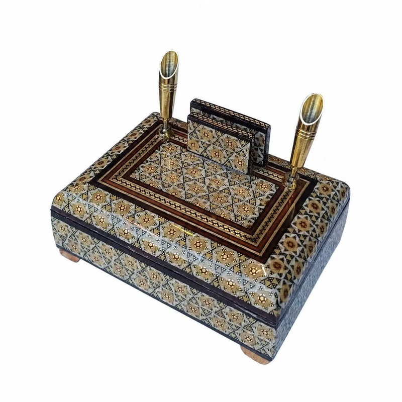 قلمدان خاتم کاری مدل kh03