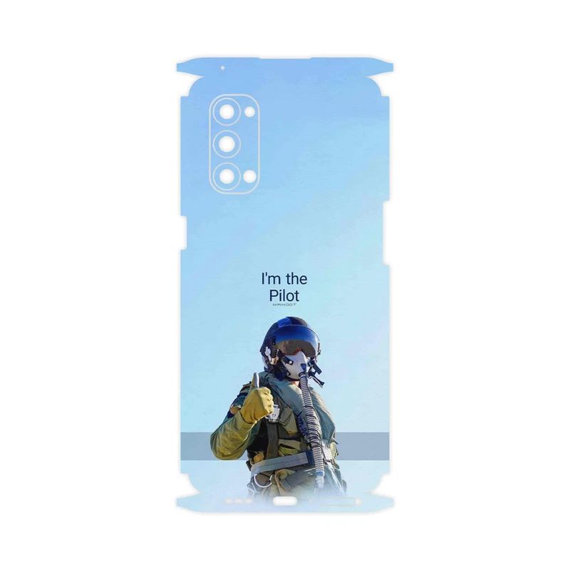 برچسب پوششی ماهوت مدل Pilot-FullSkin مناسب برای گوشی موبایل اپو Reno4 Pro 5G