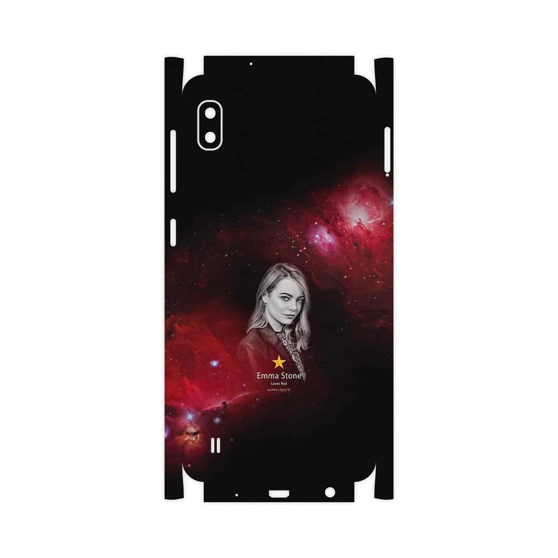 برچسب پوششی ماهوت مدل Emma Stone-FullSkin مناسب برای گوشی موبایل سامسونگ Galaxy A10