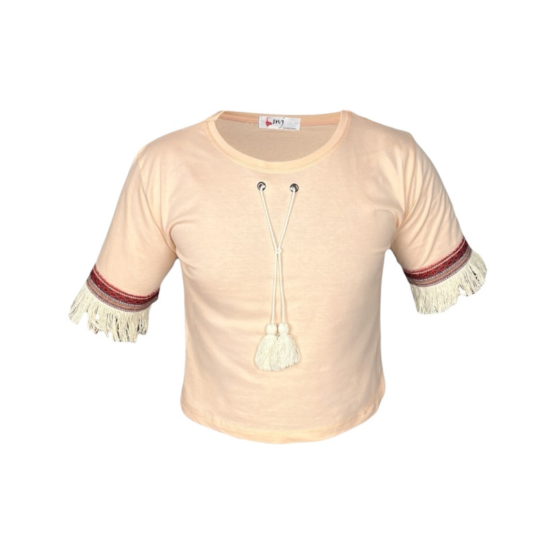 بلوز آستین کوتاه زنانه مدل AM174