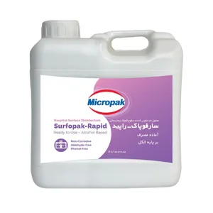 محلول ضدعفونی کننده سطح میکروپاک مدل سارفوپاک رپید - 5 لیتر