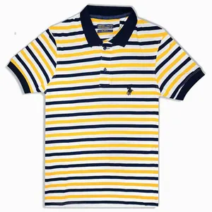 پولوشرت آستین کوتاه مردانه مدل راه راه کد 122138-15