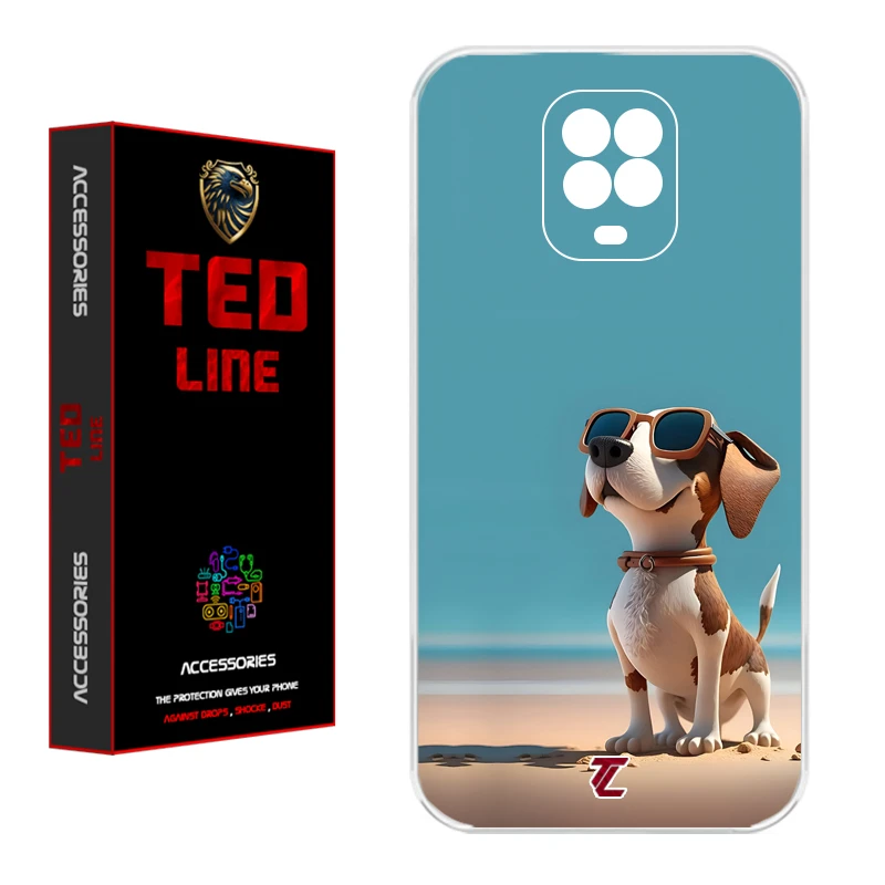 کاور تدلاین طرح سگ کد 1187 مناسب برای گوشی موبایل شیائومی Redmi Note 9S / Note 9 Pro