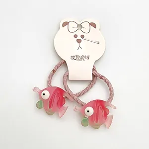 کش مو دخترانه مدل ماهی کد KSH663 بسته 2 عددی