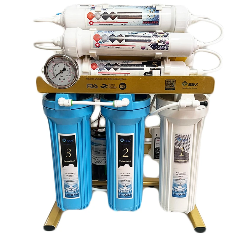 دستگاه تصفیه کننده آب اس اس وی مدل GoldenBlue x1150