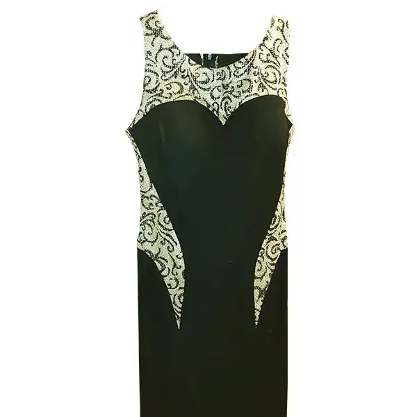 پیراهن زنانه مدل پشت بلند