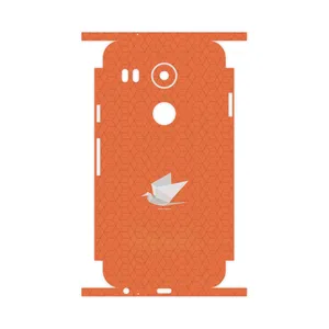 MAHOOT Minimalist origami bird-FullSkin Cover Sticker for Google Nexus 5X