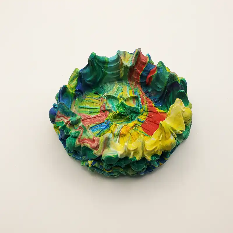 زیرسیگاری مدل اسکلت طرح ابروباد