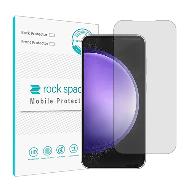 محافظ صفحه نمایش شفاف راک اسپیس مدل HyGEL مناسب برای گوشی موبایل سامسونگ Galaxy S23 FE