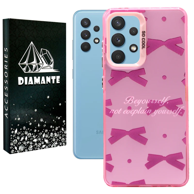 کاور دیامانته مدل Papillon Bk مناسب برای گوشی موبایل سامسونگ Galaxy M32 5G