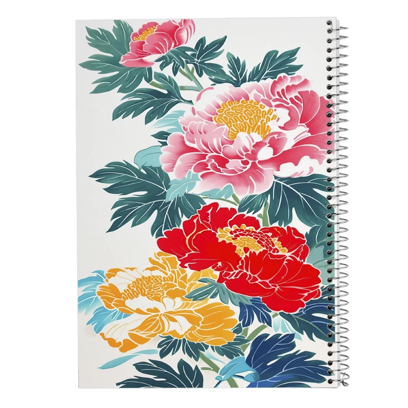 دفتر مشق 100 برگ مدوپد مدل گل کد DF13343