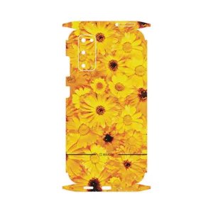 MAHOOT Yellow-Flower-FullSkin Cover Sticker for Samsung Galaxy S20