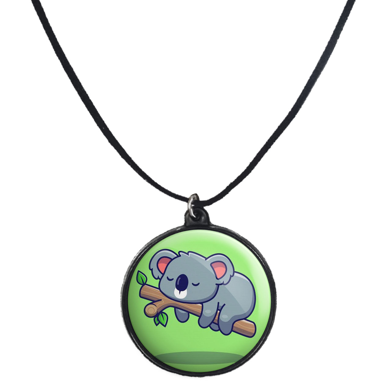 گردنبند پرمانه طرح حیوانات کیوت کد pmb.21419 مدل دو طرفه