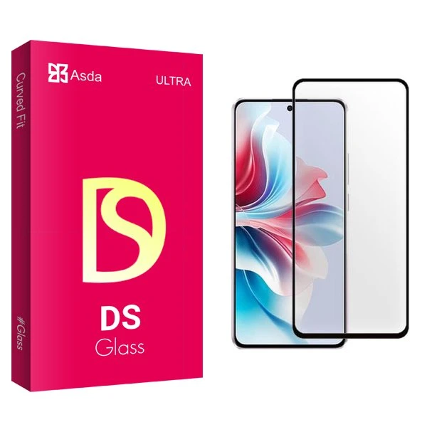 محافظ صفحه نمایش شیشه ای آسدا مدل DS مناسب برای گوشی موبایل اوپو Reno 11F
