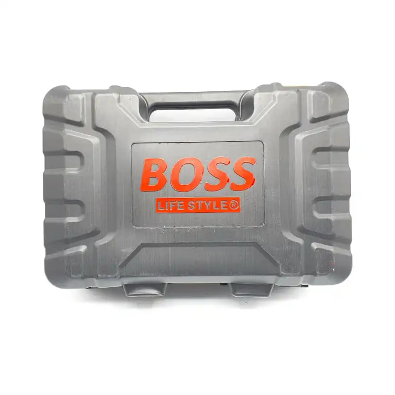 کمپرسور هوا باس مدل فندکی خودرو کد 12-V مجموعه 14 عددی